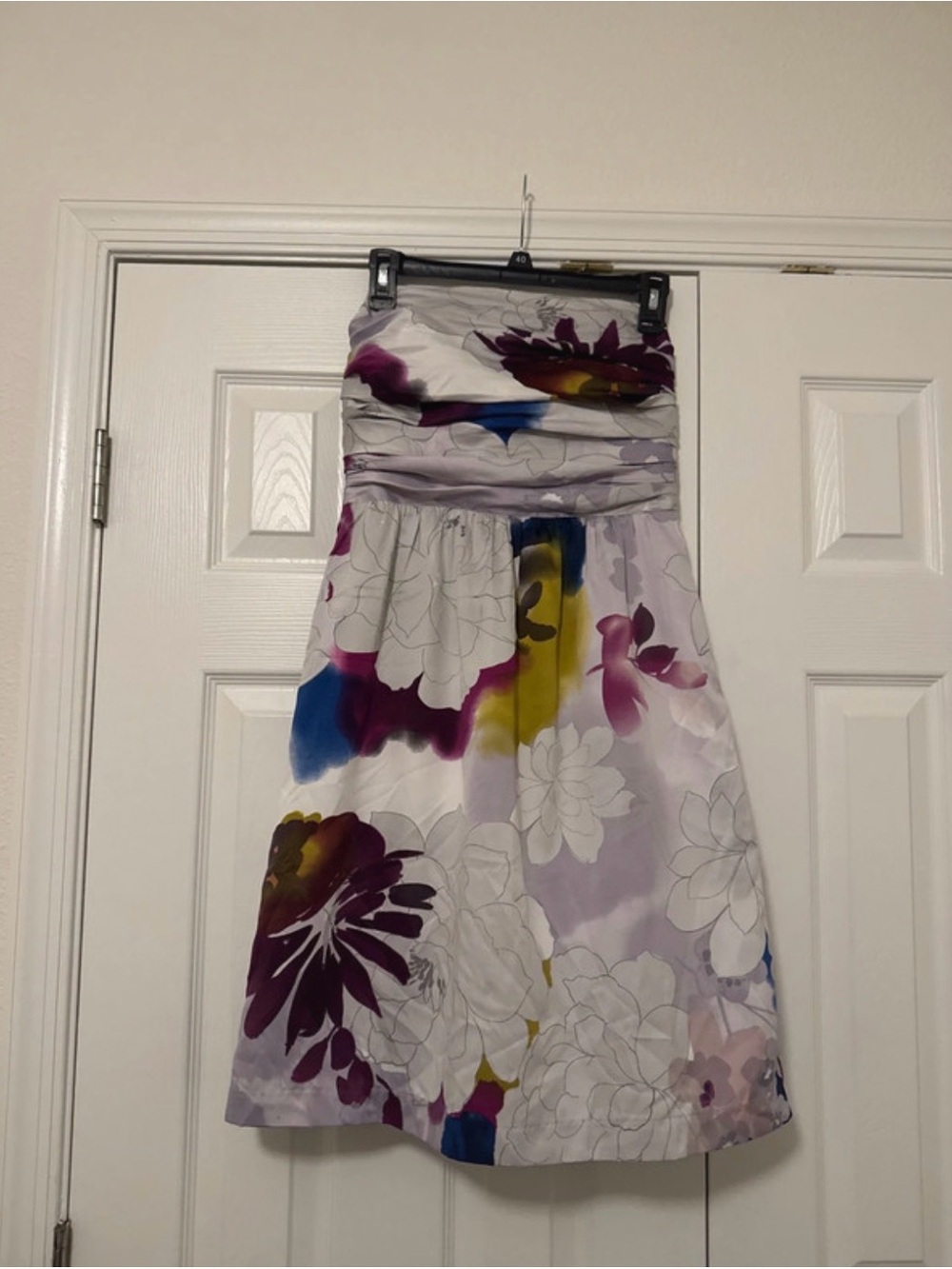 Floral Tube Mini Dress